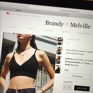 Brandy Melville Amara Top